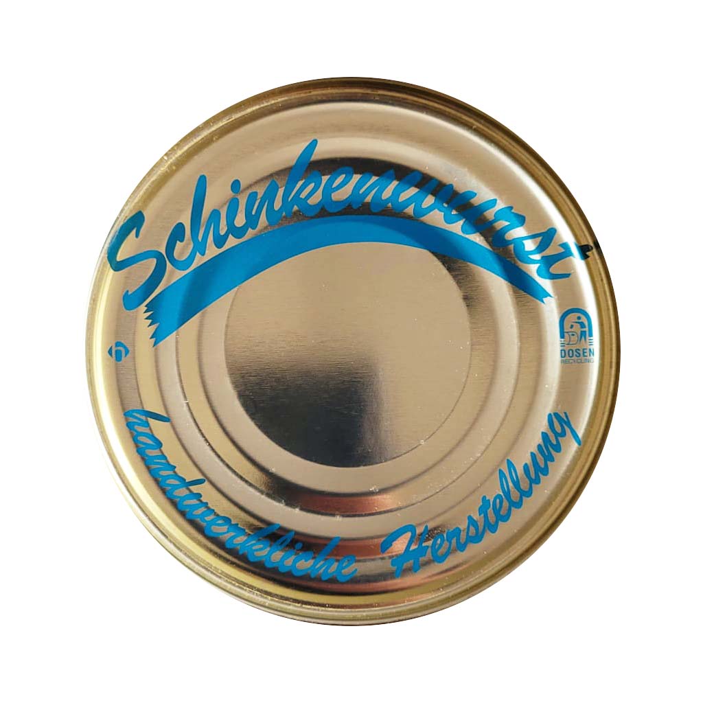 Schwarzwälder Original Schinkenwurst 400g Goldglanzdose MHD 23.02.27