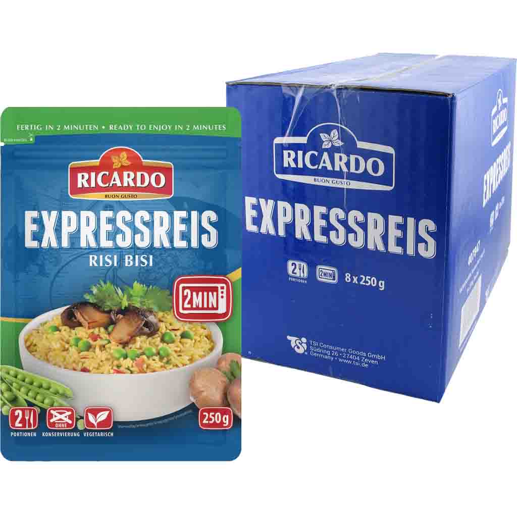 RICARDO Expressreis Risi Bisi 8x250g=2kg MHD 22.12.26