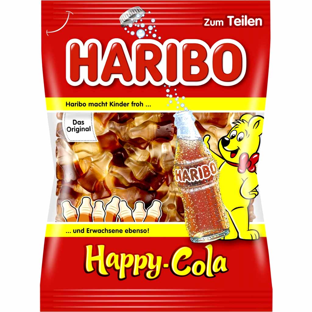 Haribo Happy Cola 185g MHD 30.01.27
