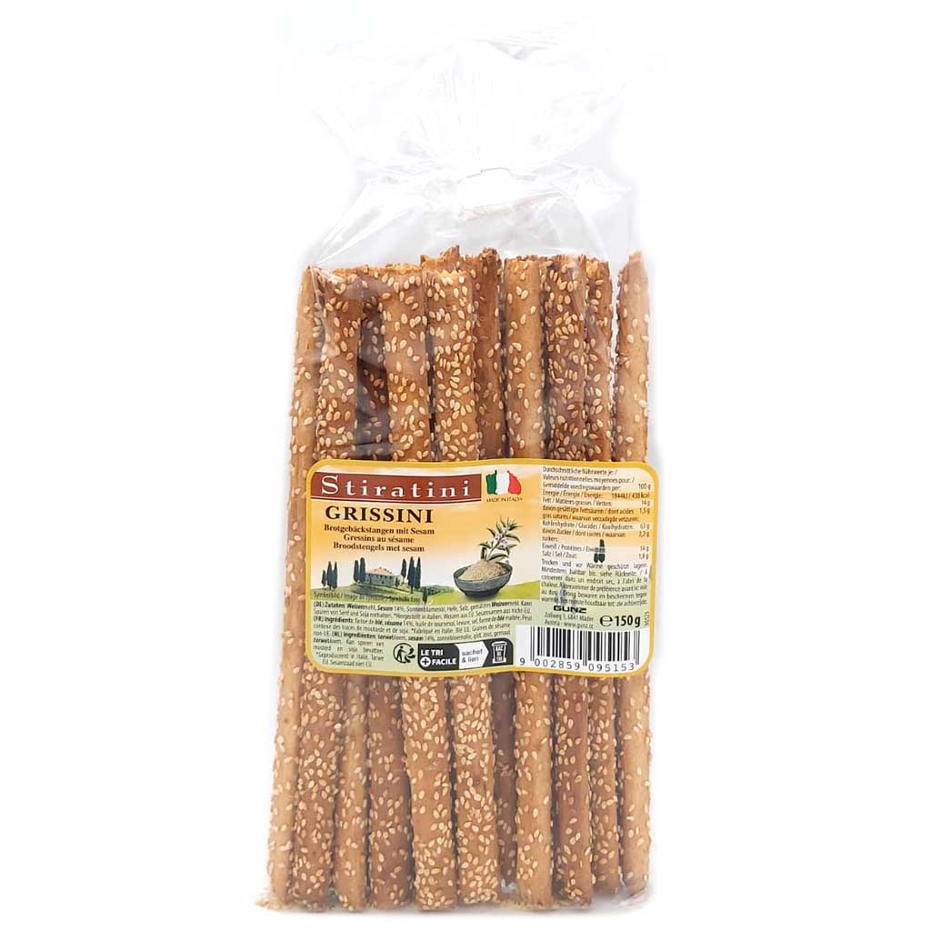 Stiratini Grissini mit Sesam 150g