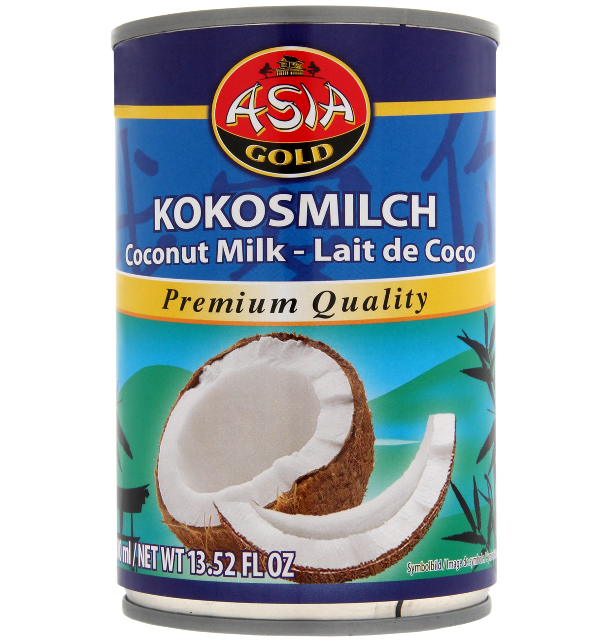 Asia Gold Kokosnussmilch 400ml MHD 14.10.27