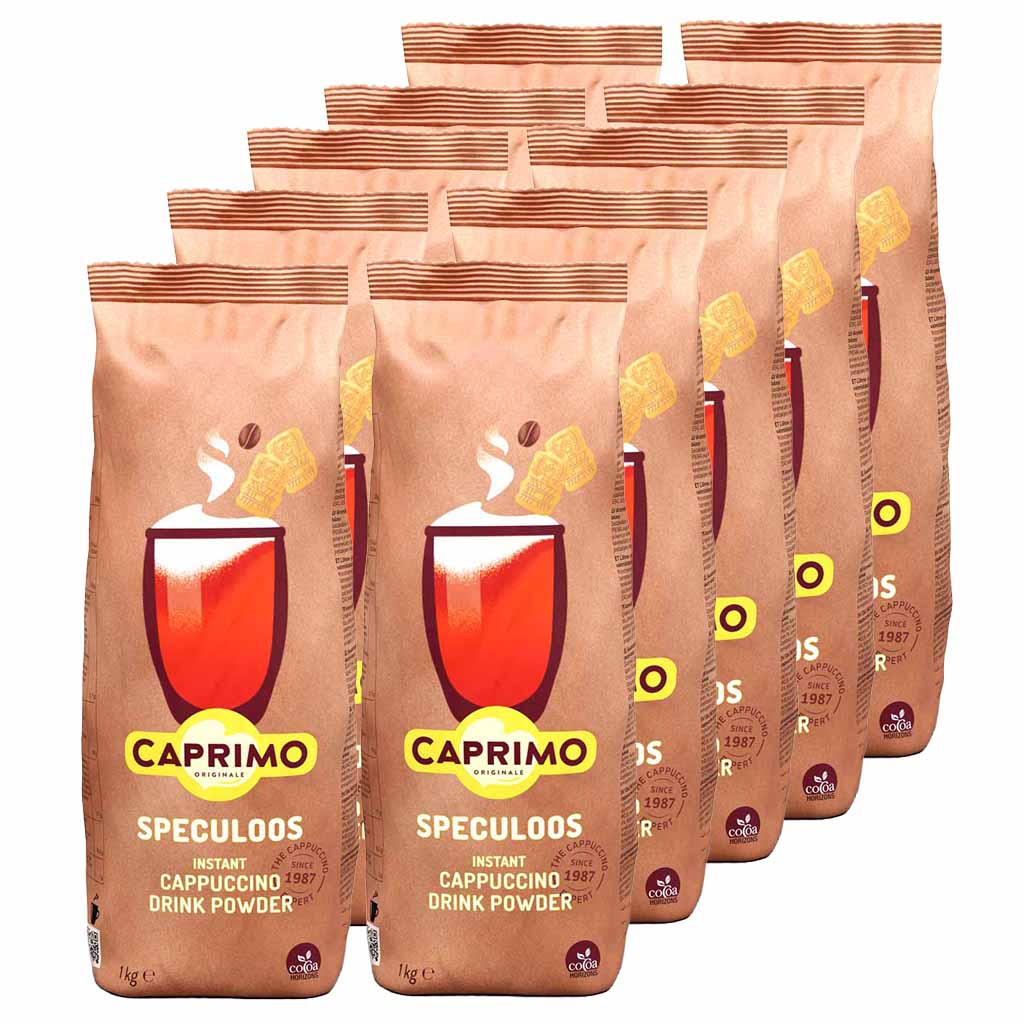 10x Caprimo Cappuccino Speculoos 1000g, 7340161405140