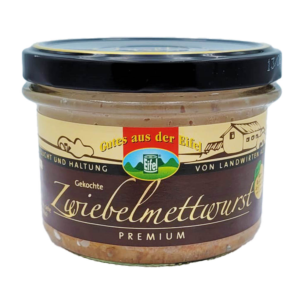 Gutes aus der Eifel Zwiebelmettwurst PREMIUM 200g MHD 19.05.28
