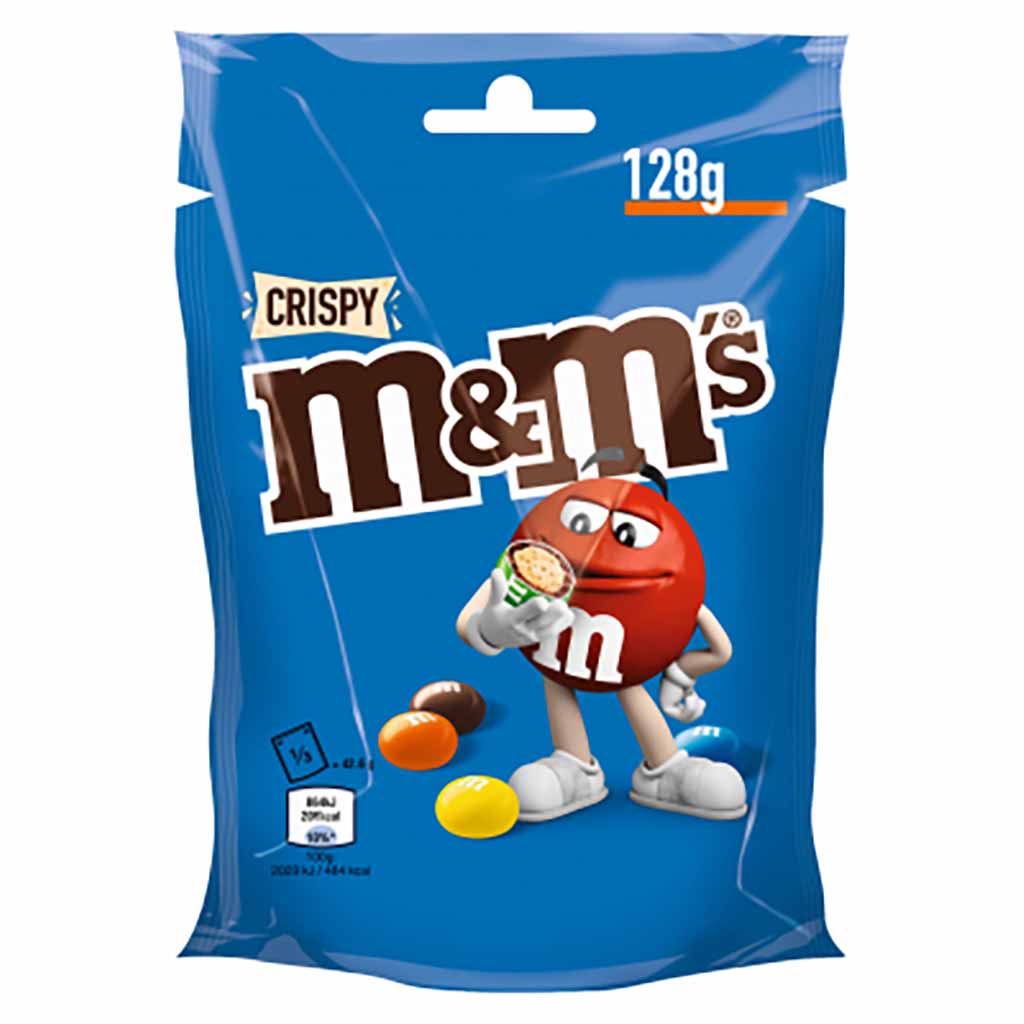 M&M's Crispy 128g Beutel  GTIN 5000159561723