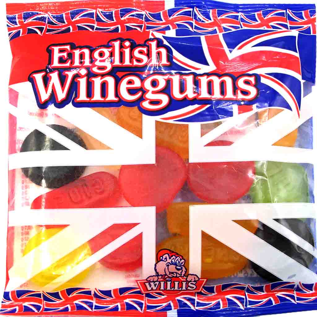 Willis English Winegums 75g MHD 30.08.26