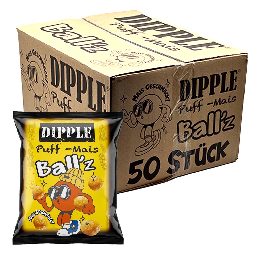 Snack, Mais-Snack, Puff-Mood? (no), Maissnack, Beutel-Snack