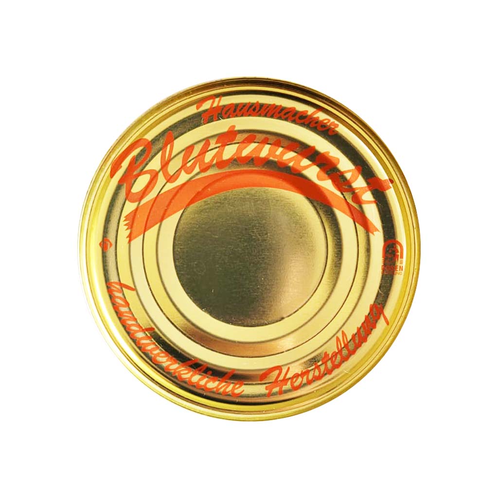 Schwarzwälder Blutwurst 400g Goldglanzdose MHD 07.01.27