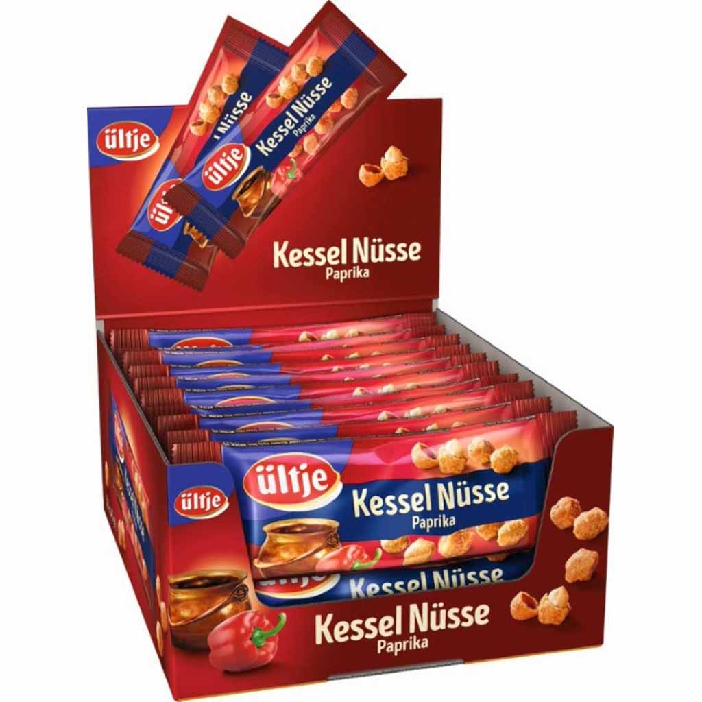 ültje Kessel Nüsse Paprika 20x40g=800g MHD 30.08.26