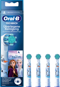 Oral-B Aufsteckbürsten Kinder PRO Frozen, ab 3 Jahren, 4 Stück