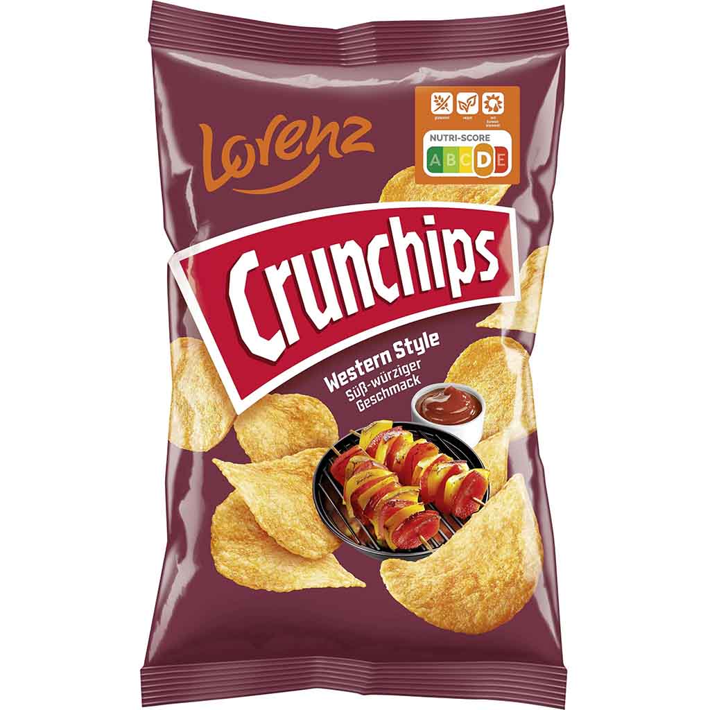 Lorenz Crunchips Western Style 150g MHD 06.08.26