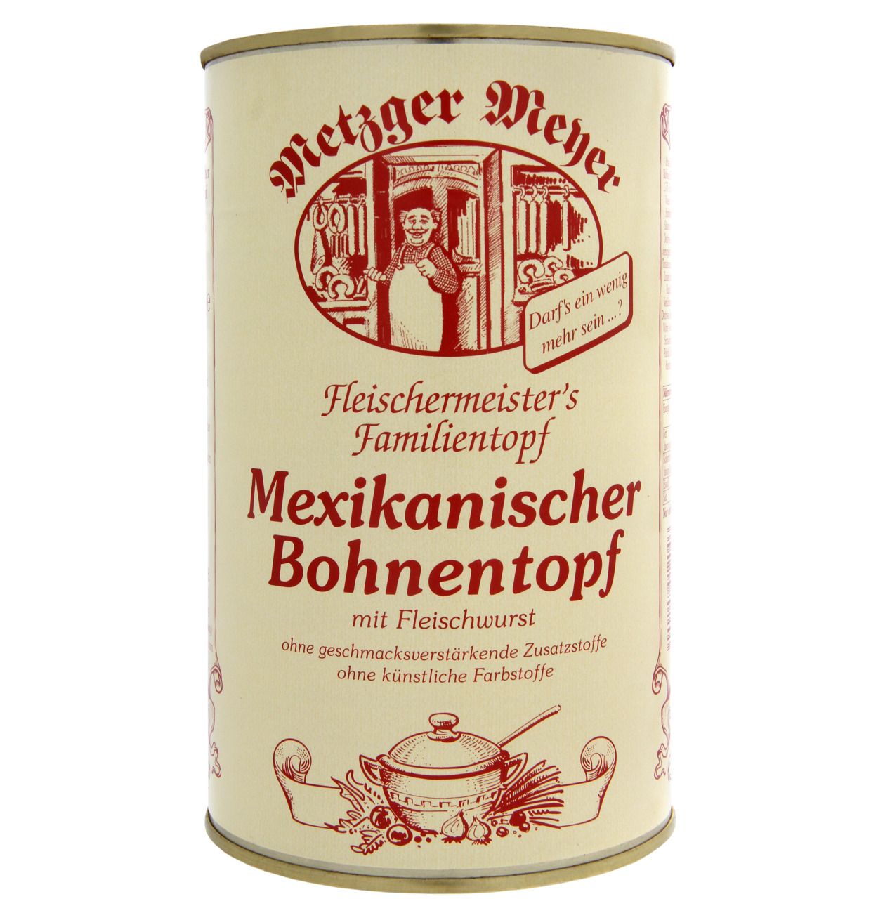 Metzger Meyer Mexikanischer Bohnentopf 1,2 kg MHD 28.11.29