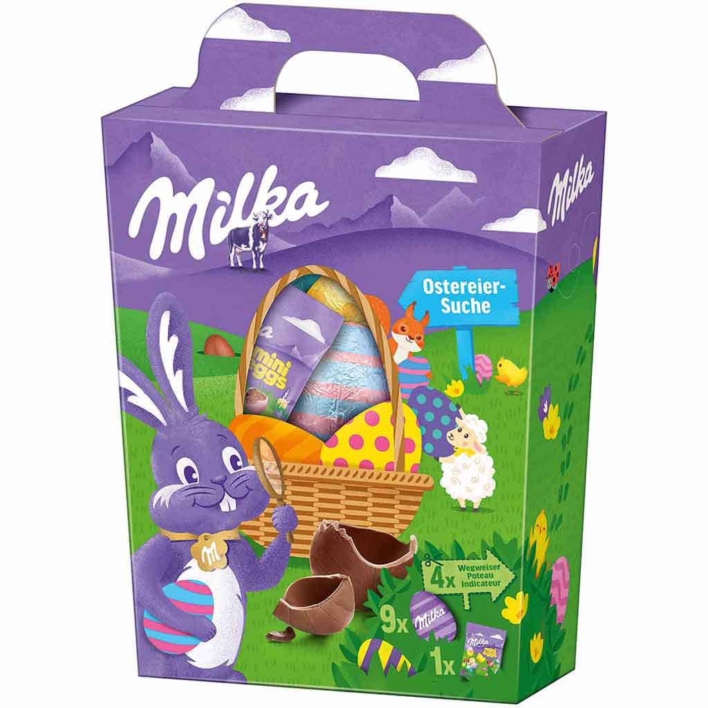 Milka Ostereiersuche Mix 162g MHD 31.07.26