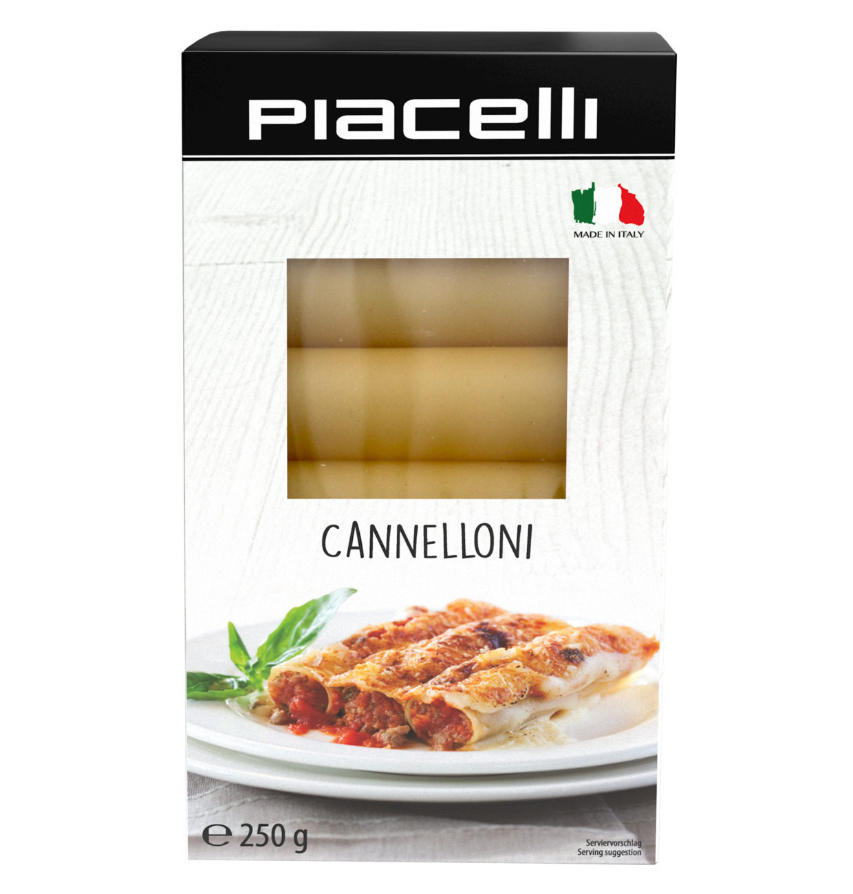 Piacelli Nudeln Cannelloni 250g MHD 15.12.27
