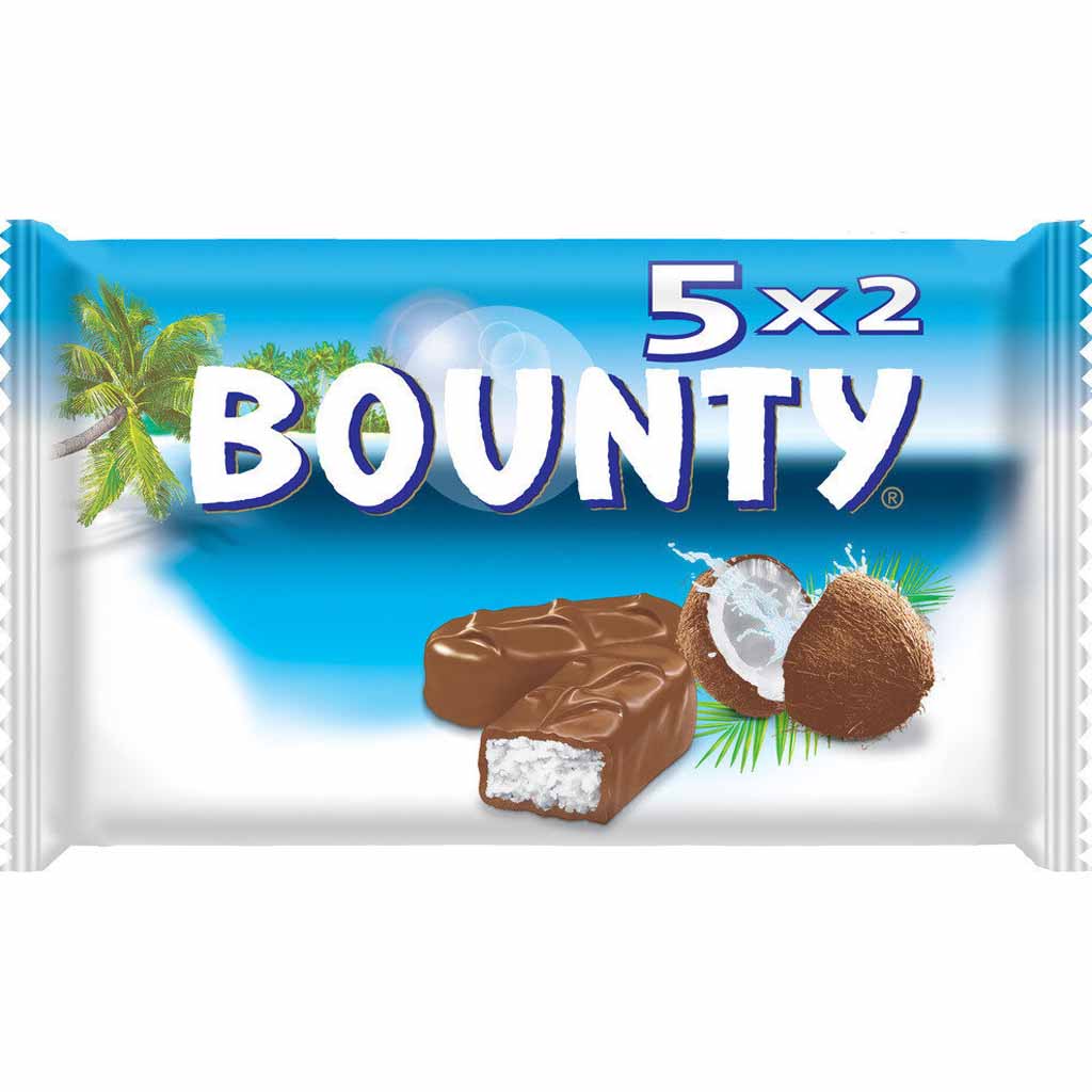 Bounty Doppelriegel Milch 5er 285g MHD 12.07.26