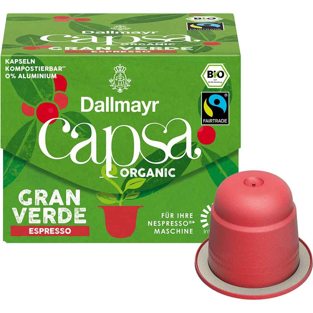 Dallmayr capsa Gran Verde Espresso Bio 56g MHD 28.02.27