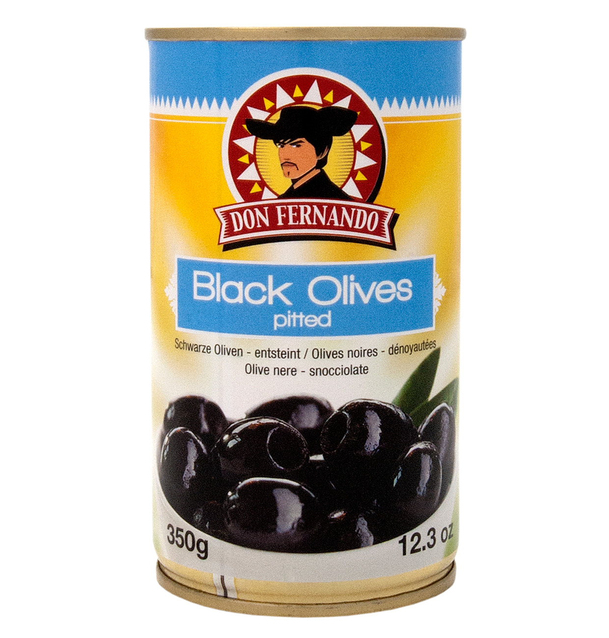 Don Fernando geschwärzte Oliven entsteint 150g MHD 04.12.28