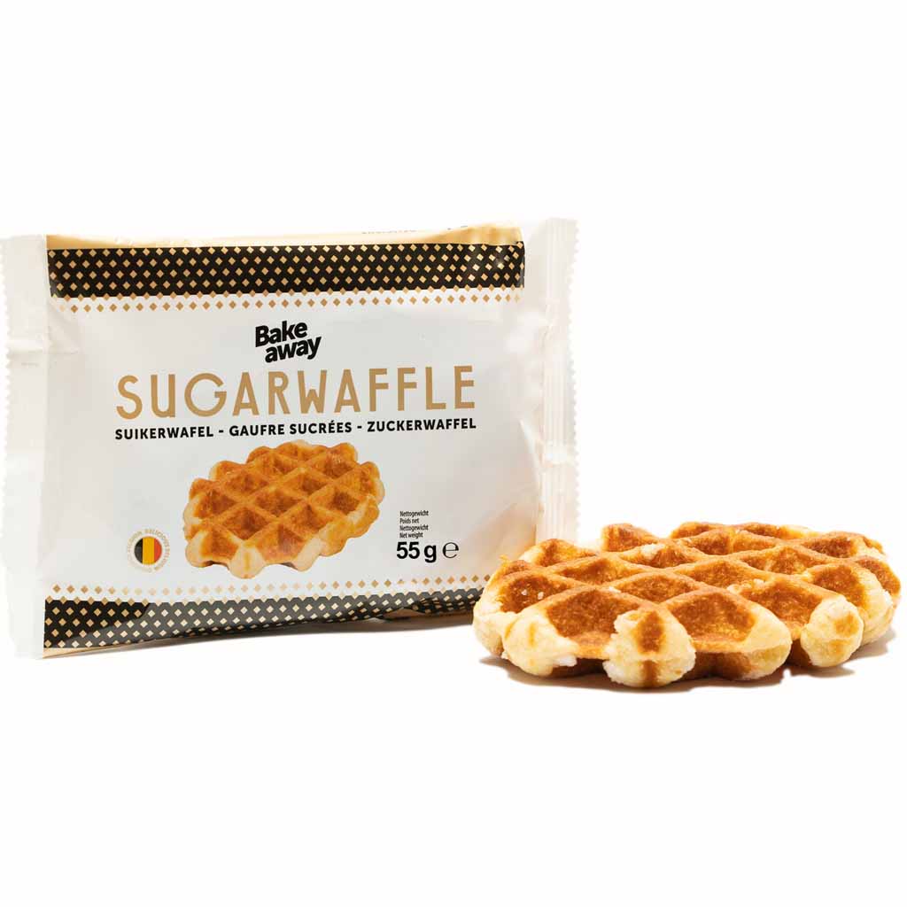 80x Bake Away Zuckerwaffeln á 55g=4,4kg MHD 06.09.26