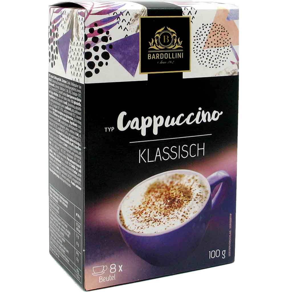 Bardollini Cappuccino Klassisch 8er 100g MHD 30.04.27