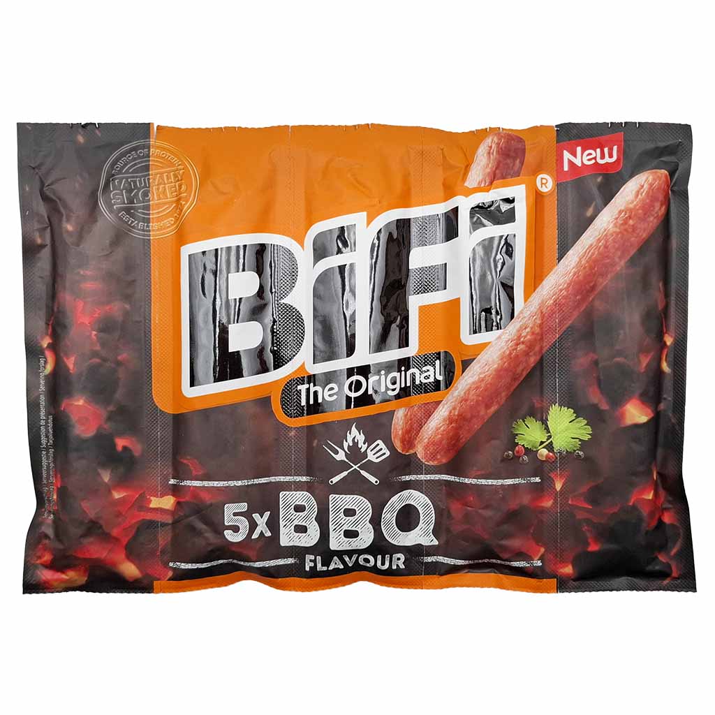 Bifi 5x BBQ Geschmack Minisalami 20g, 100g, 4251097421469