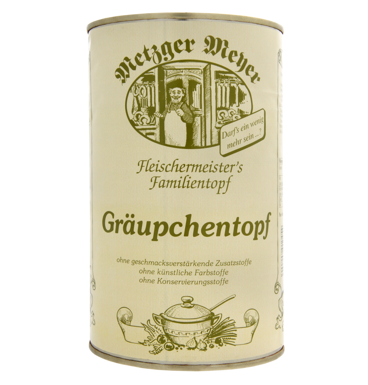 Metzger Meyer Gräupchentopf 1,16 kg MHD 19.09.29