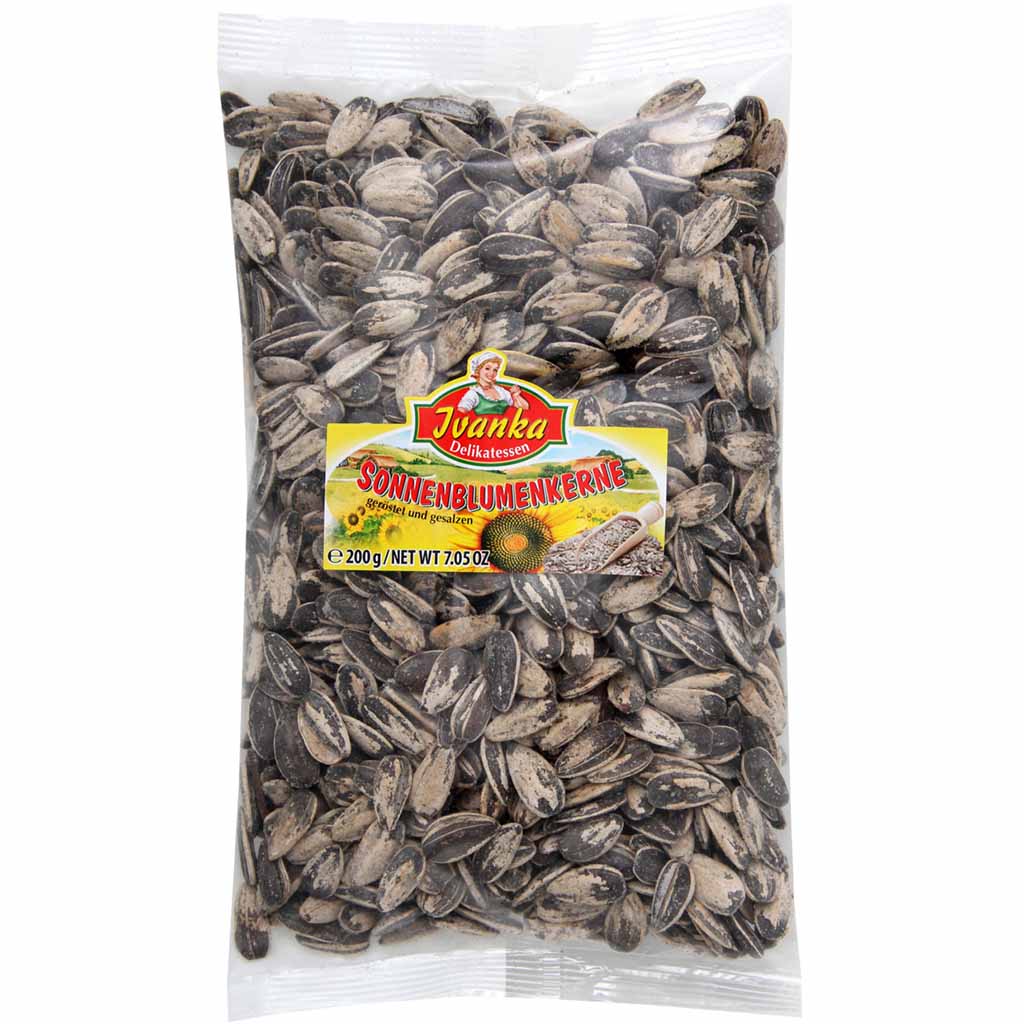 Ivanka Sonnenblumenkerne geröstet und gesalzen 200g MHD 30.11.26
