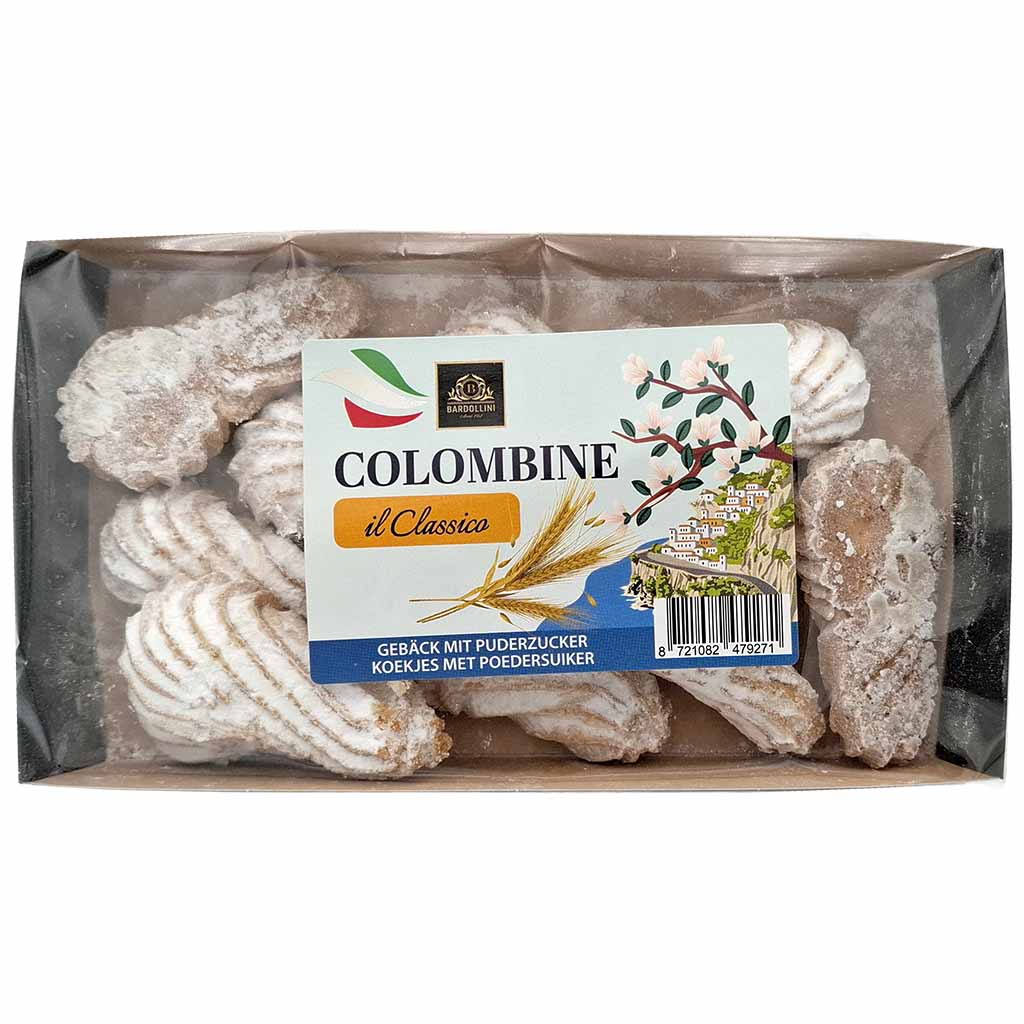 Bardollini Columbine il classico 170g - Gebäck mit Puderzucker,  8721082479271