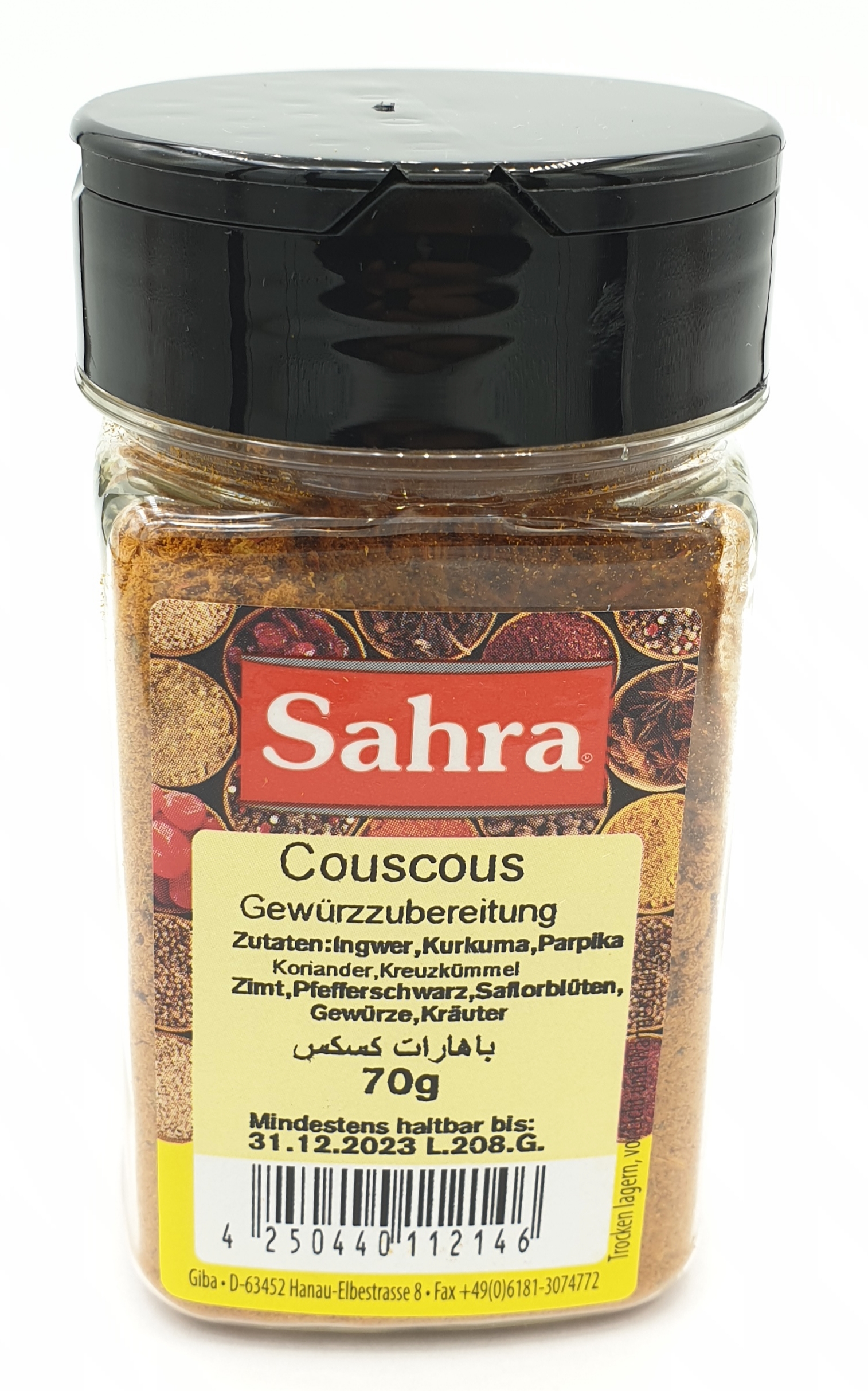 Sahra Couscous Gewürzzubereitung 70g MHD 30.06.28