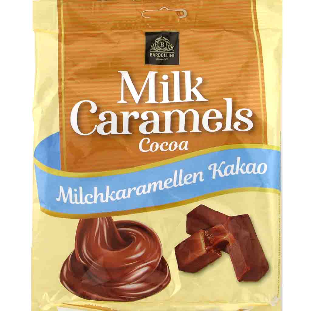 Bardollini Milch Karamellen Kakao 200g MHD 27.01.27
