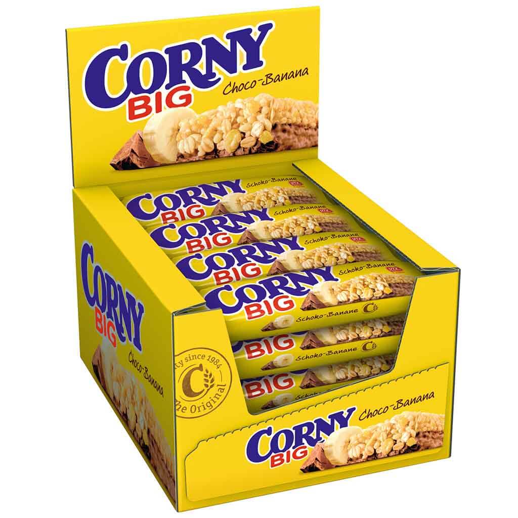 CORNY Big Milchschokolade & Banane 24x50g=1200g MHD 04.12.26