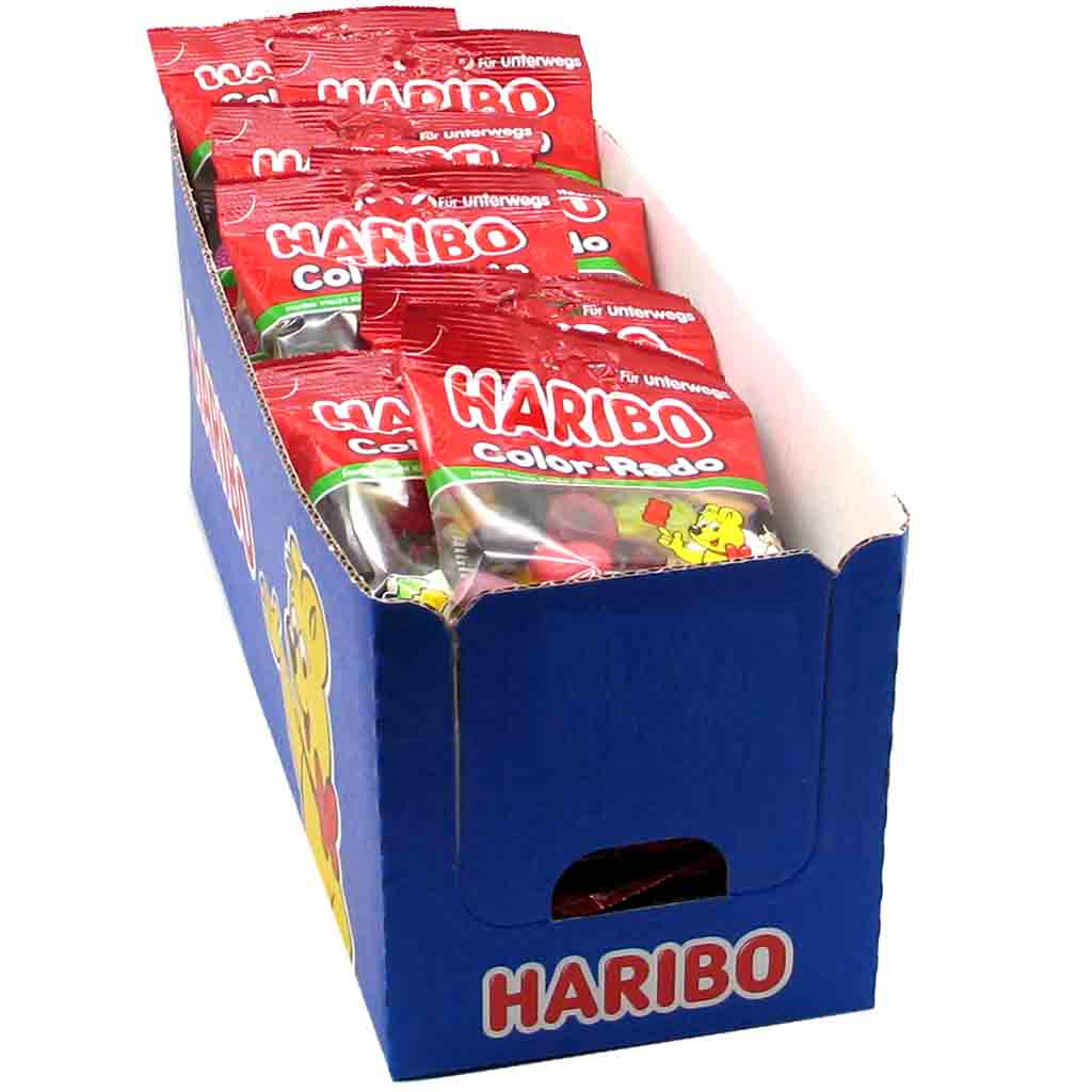 Haribo Color-Rado 24x100g=2,4kg MHD 30.11.26