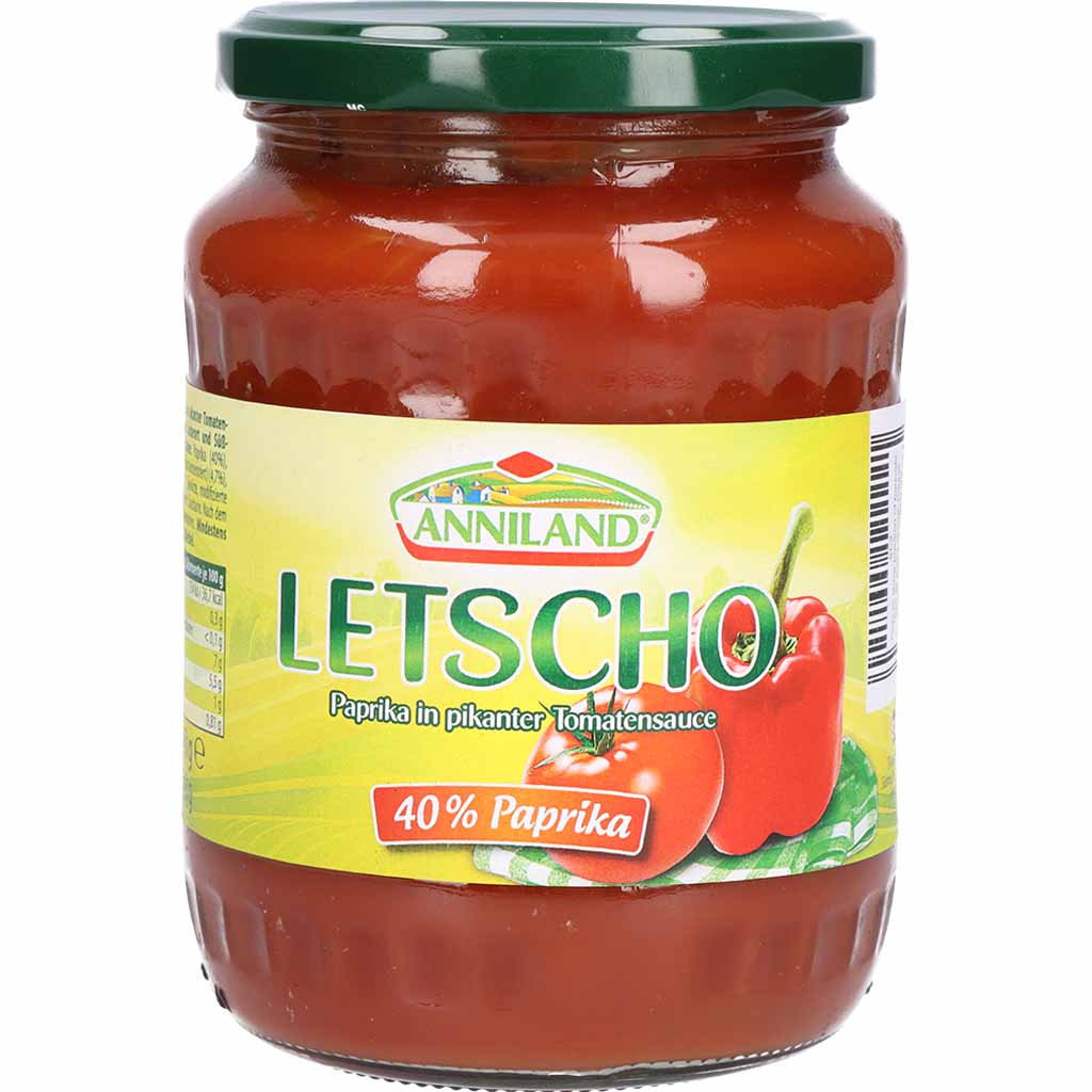 Anniland Letscho Gemüse 300g MHD 09.10.27