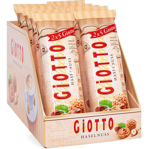 Giotto Haselnuss Kugeln 10x43g=430g MHD 07.06.26
