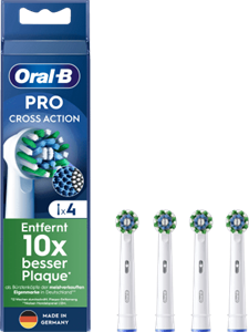 Oral-B Aufsteckbürsten PRO CrossAction, 4 Stück