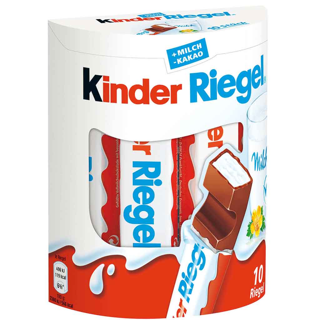 Kinder Riegel 10x21g=210g MHD 21.04.26