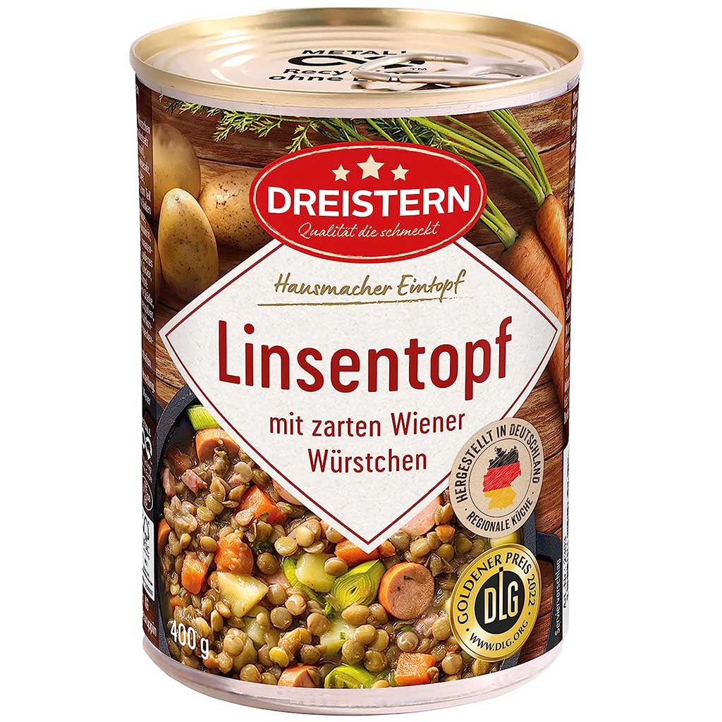 https://www.lebensmittel-sonderposten.de/media/image/3e/17/15/Dreistern-Linsentopf-mit-Wiener-W-rstchen-400g_Front.jpg