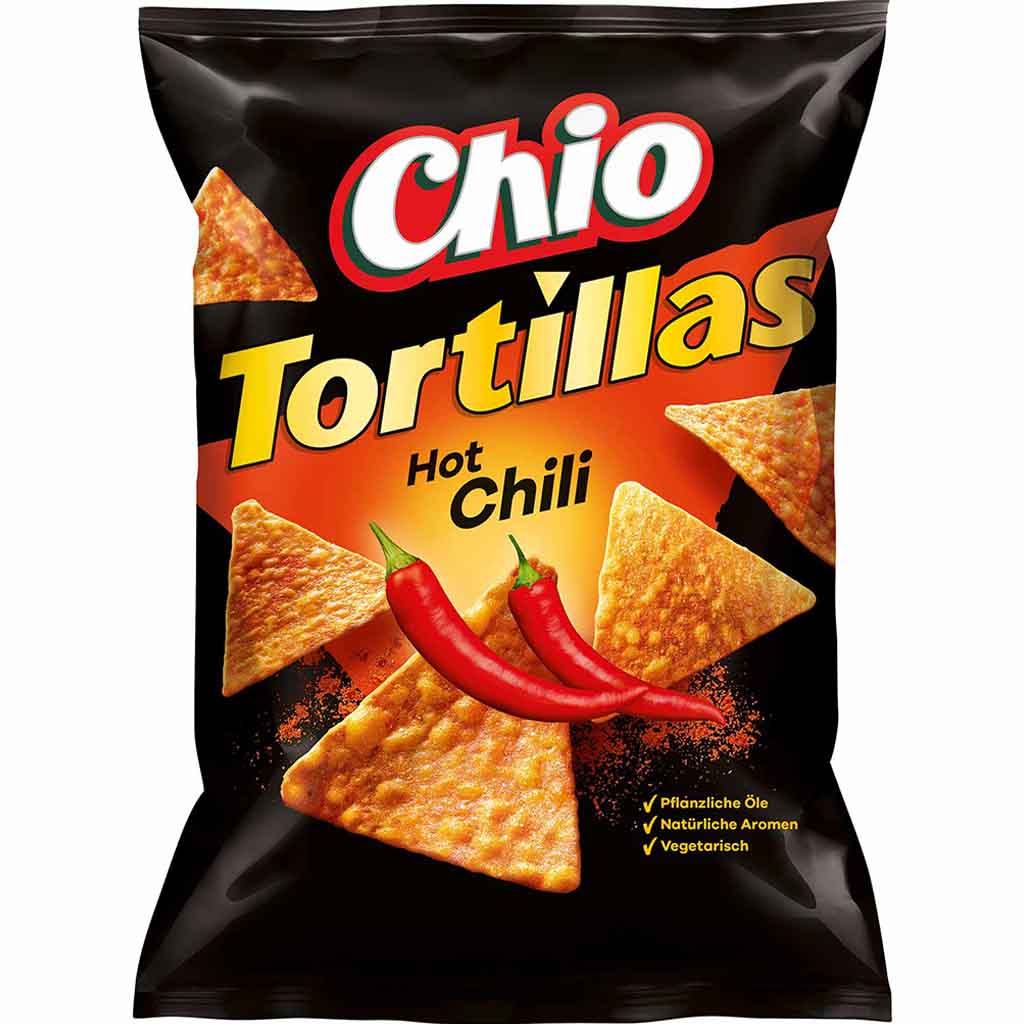 Chio Tortillas Hot Chili 110g MHD 13.04.26