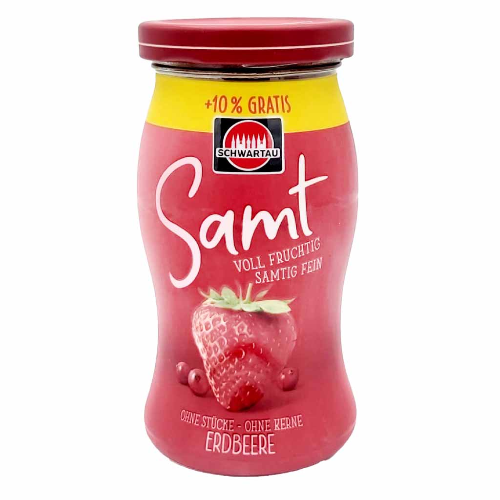 Schwartau Fruchtaufstrich Samt Erdbeere 297g
