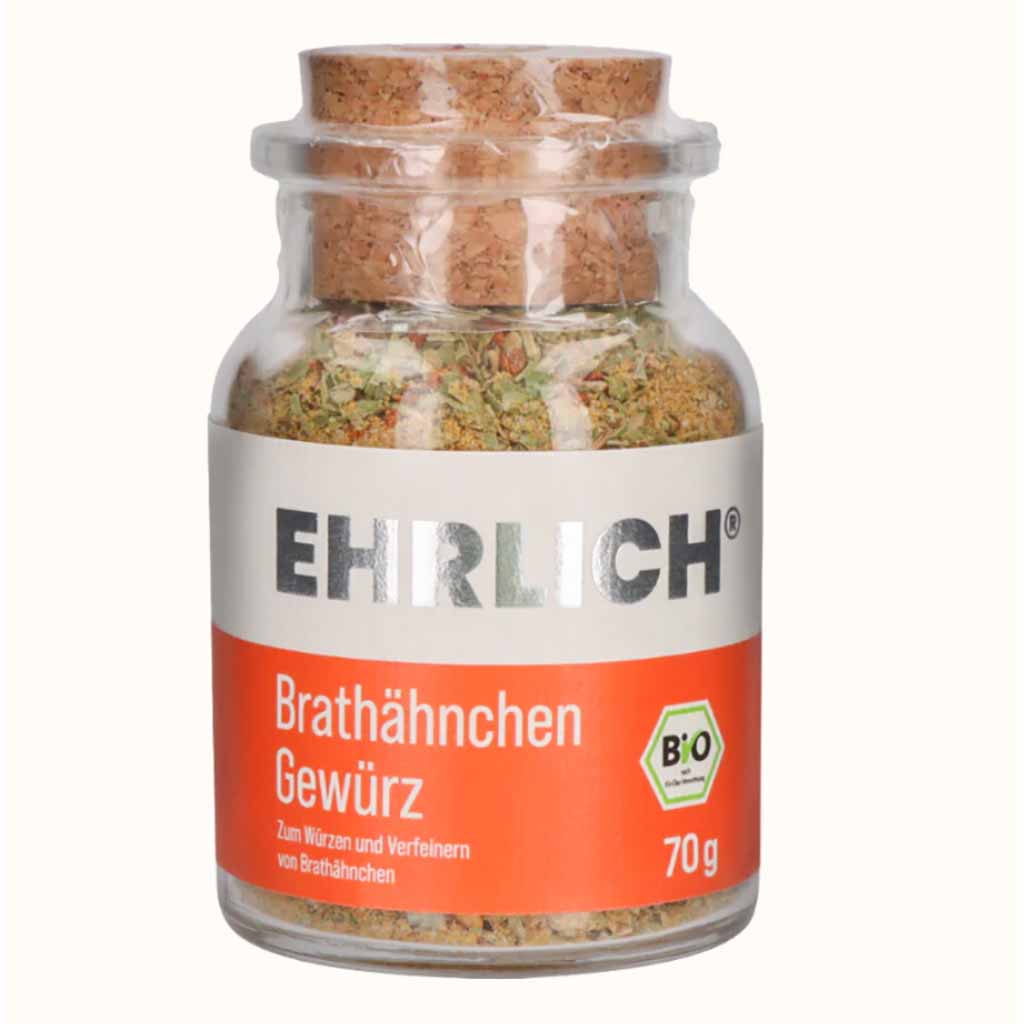 EHRLICH BIO Brathähnchen Gewürz 70g MHD 30.09.26