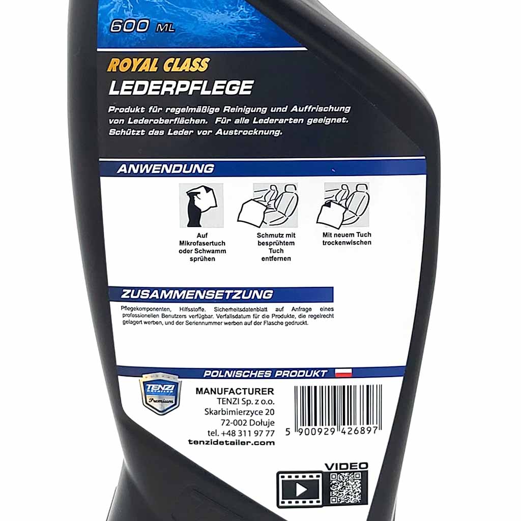 Tenzi Royal Class Lederpflege  600ml