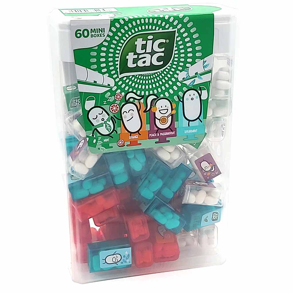 tic tac Travels  Mini Box 60x3,8g= 228g