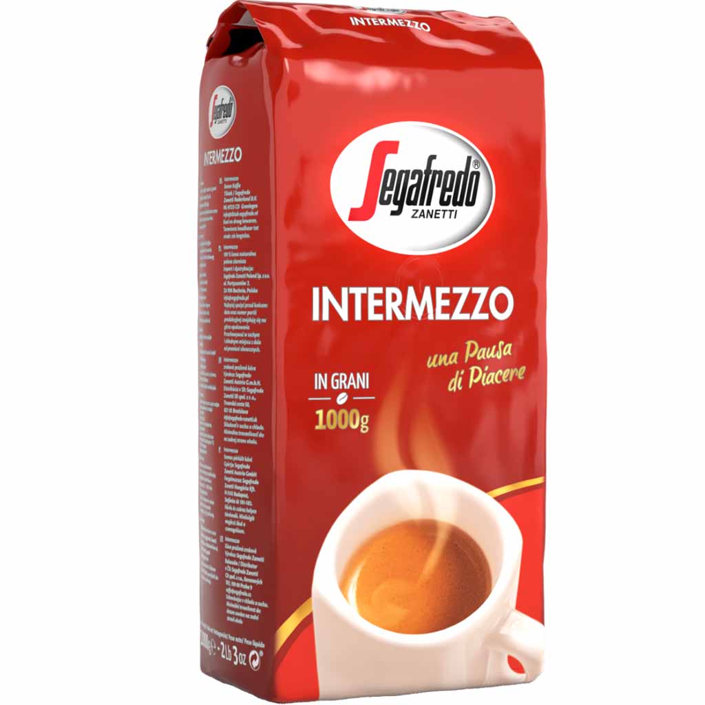 Segafredo Bohnen Intermezzo 1000g MHD 28.10.27