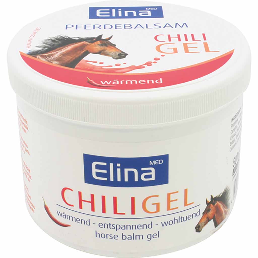 Creme Elina 500ml Pferdebalsam Chili in Gel-Form 500ml wärmend