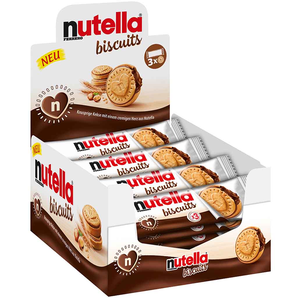 Nutella Biscuits 28x41,4g=1159g MHD 19.08.26