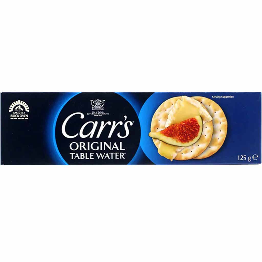 Carr's Cracker Original Table Water 125g MHD 27.06.26