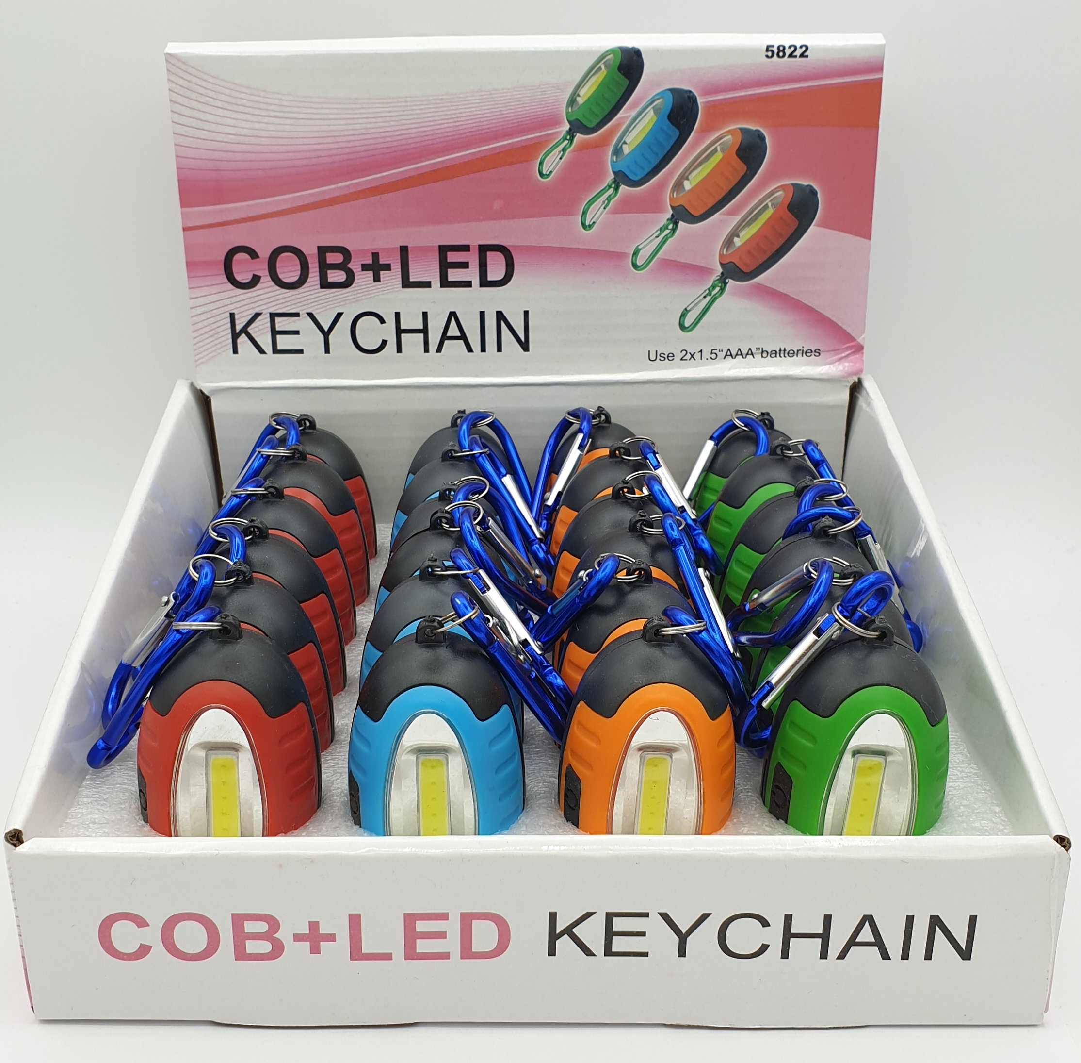 LED Taschenlampe mit Geldscheinprüfer 24 Stück