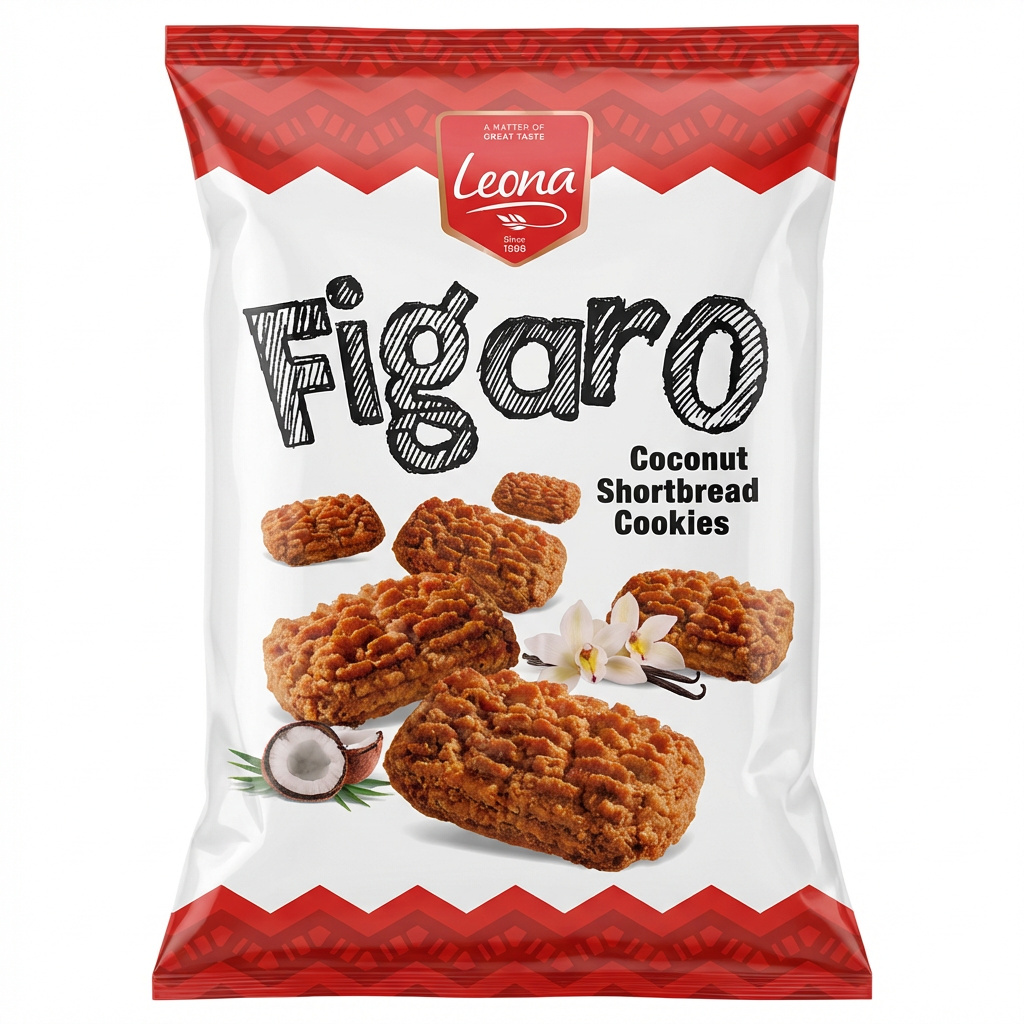 Kokosnuss, Shortbread, Cookies, Fingaro, Snack