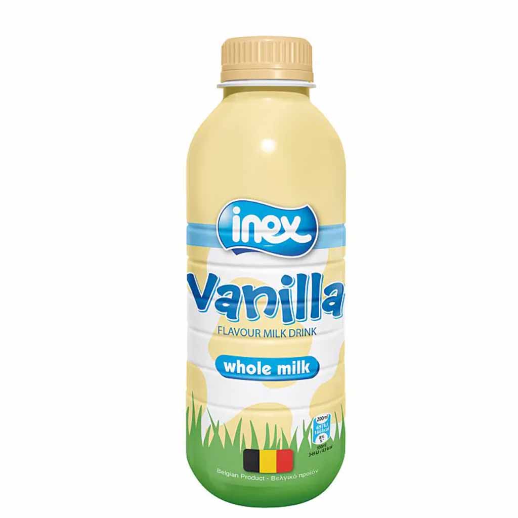 Inex Vanille-Milch 3,5% Fett. PET 0,5L MHD 30.09.26