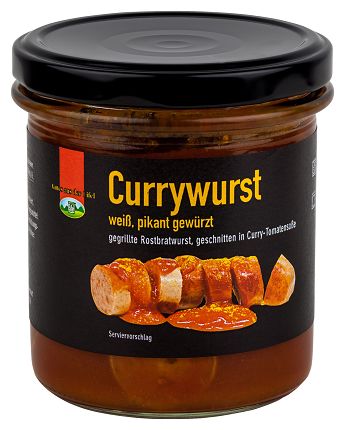 Currywurst, Wurst, Soße, Glas, Serviergläser?