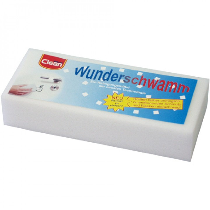 Wunderschwamm CLEAN 14x5,9x2,9cm Schmutzradier.