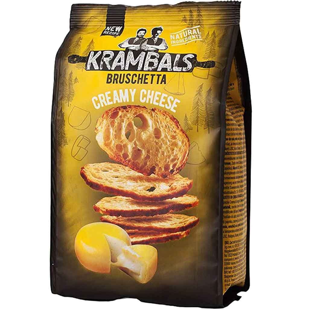 Krambals Bruschetta Creamy Cheese 70g MHD 22.01.27